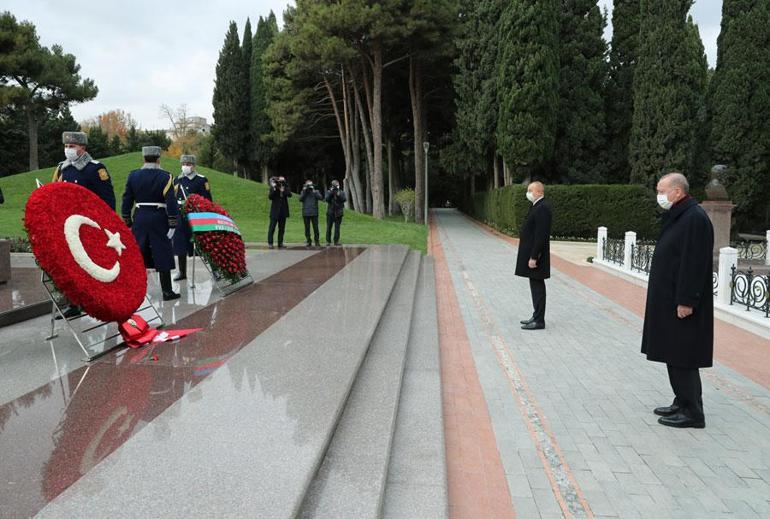 Son dakika... Azerbaycandaki tarihi günde Erdoğandan flaş mesajlar... Hesabını sormak boynumuzun borcudur