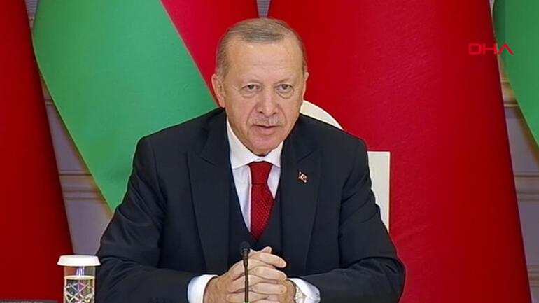 Son dakika... Cumhurbaşkanı Erdoğan ve Aliyev açıklamalarda bulunuyor