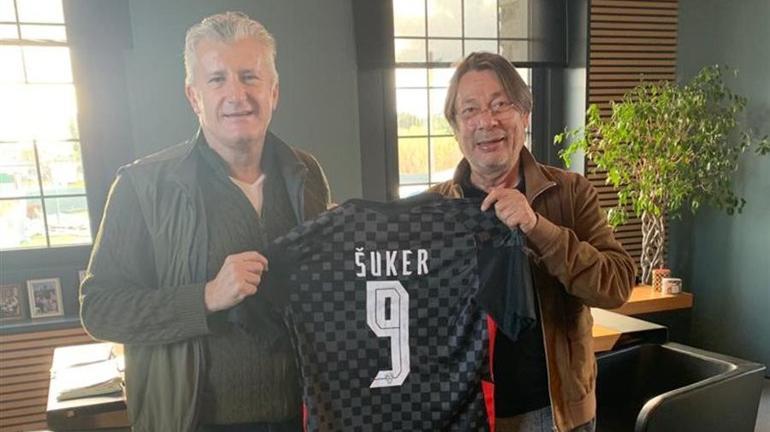 Davor Suker, İzmir’de! Ayda Bebek'le yakından ilgilendi...