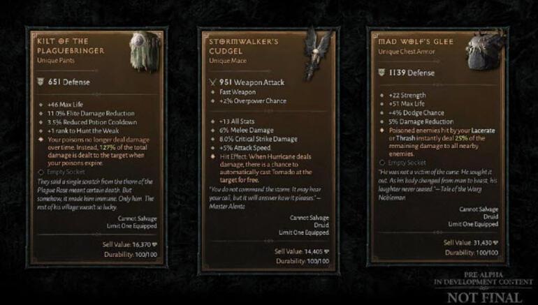 Diablo 4 için yeni geliştirici güncellemesi geldi