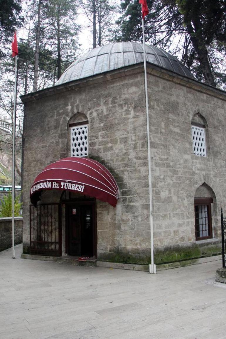 Latest news ... French style awning on the mausoleum.