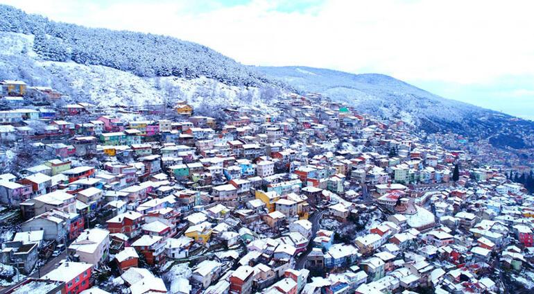 En Bursa y Bursa la nieve es ideal para el invierno