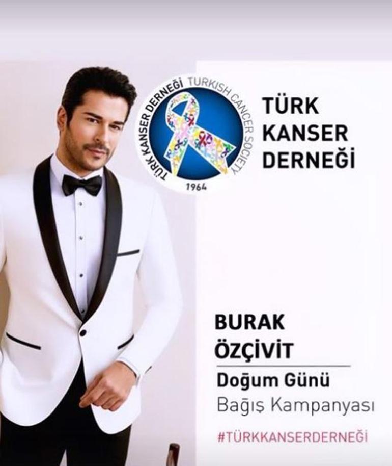 Burak Özçivit'ten yardım kampanyası