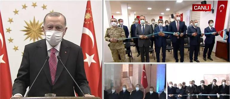 Breaking news: President Erdogan speaks at the opening of three museums