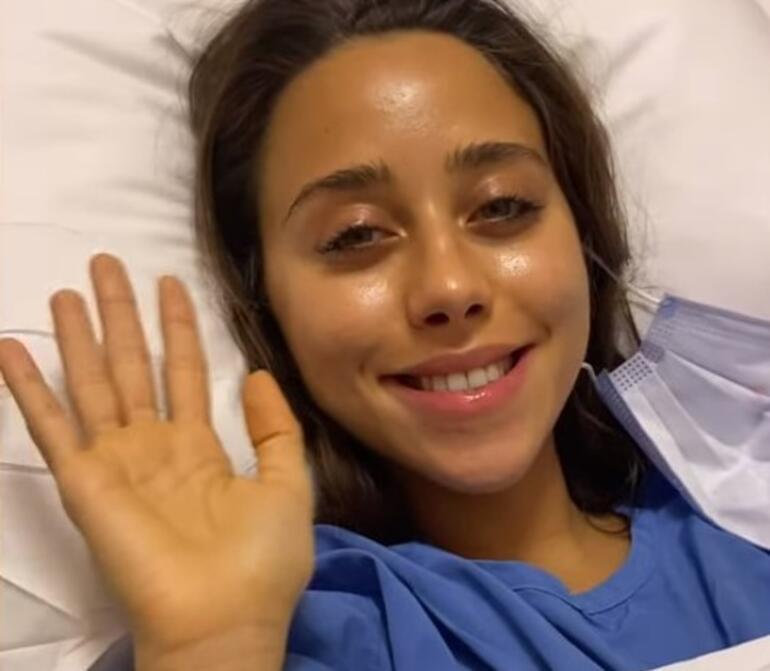 Hamdi Alkanın kızı Zeynep Alkan bıçak altına yattı Ameliyat videosunu paylaştı