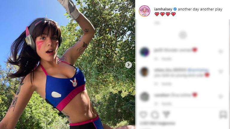 ABDnin Çılgın Kızı Adım Adım Halsey Stili