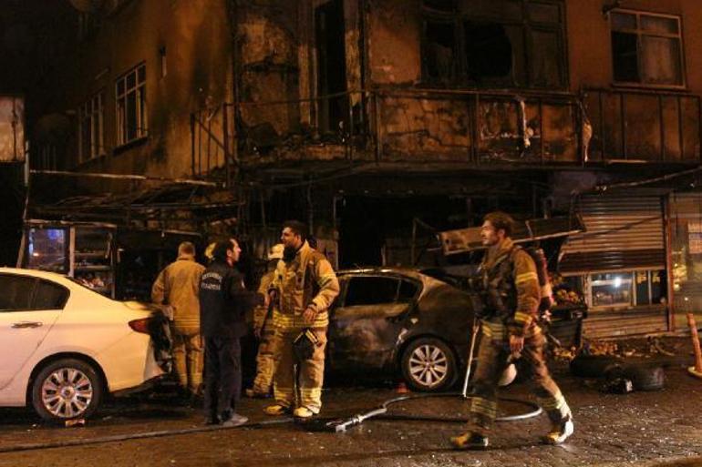 Disastrous accident in Bahçelievler They survived in the last minute, turned into a fireball