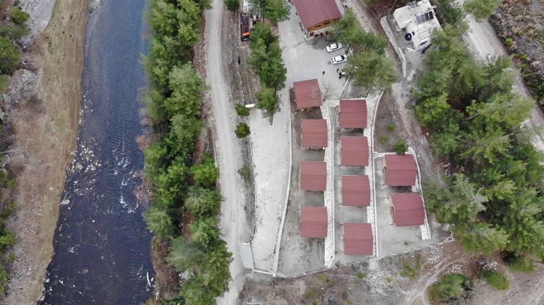 Pandemide bungalov evlere büyük ilgi... Şehrin kalabalığından bıkanlar ormanların içindeki bu evlere koşuyor