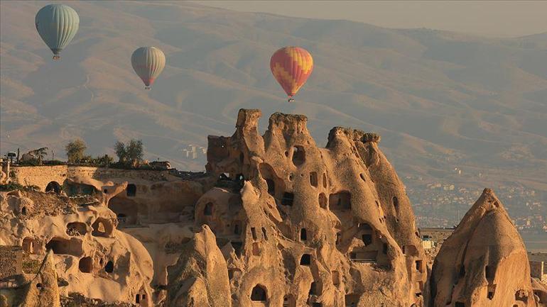 Kapadokya yeni yılı sakin karşılıyor