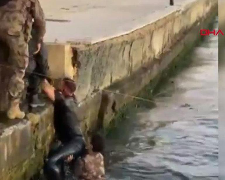 This is how the Special Operations Police rescued the incredible incident on the Ortaköy beach