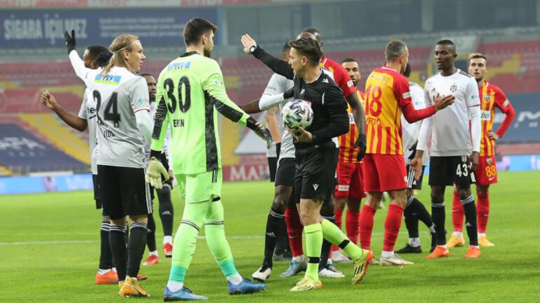 Kayserispor 0-2 Beşiktaş (Maçın özeti)