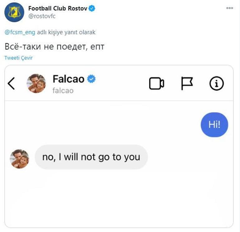 Lionel Messi'nin ardından bu kez Falcao'ya transfer mesajı!