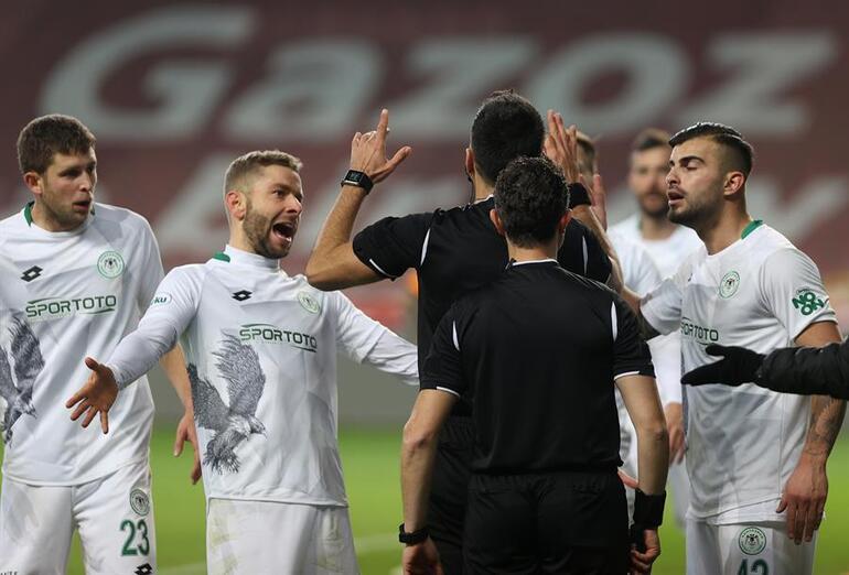 Konyaspor - Galatasaray maçının ardından olay sözler!