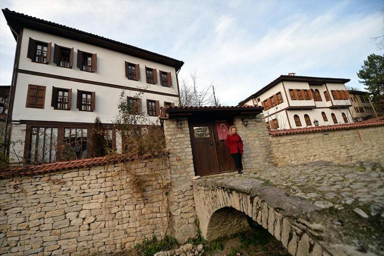 Safranbolu'nun tarihi konakları salgın sürecinde sahiplerine nefes oldu