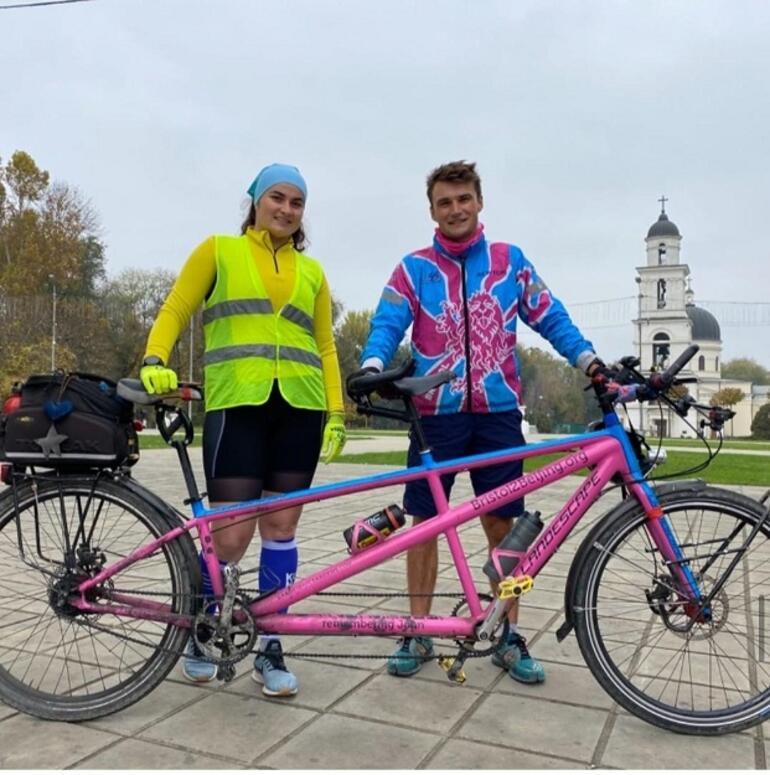 Onu ne kanser ne de korona durdurdu... Bisiklet üzerinde 30 bin kilometrelik yolculuğu çıktı