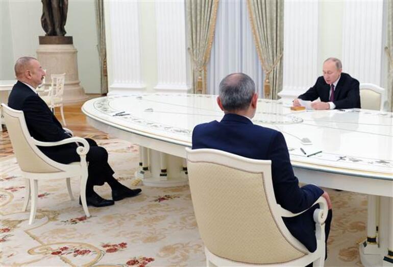 Moskova'da kritik Karabağ zirvesi, liderler bir araya geldi