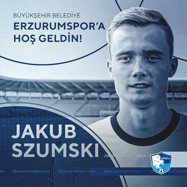 Son Dakika | Jakub Szumski resmen BB Erzurumspor'da!