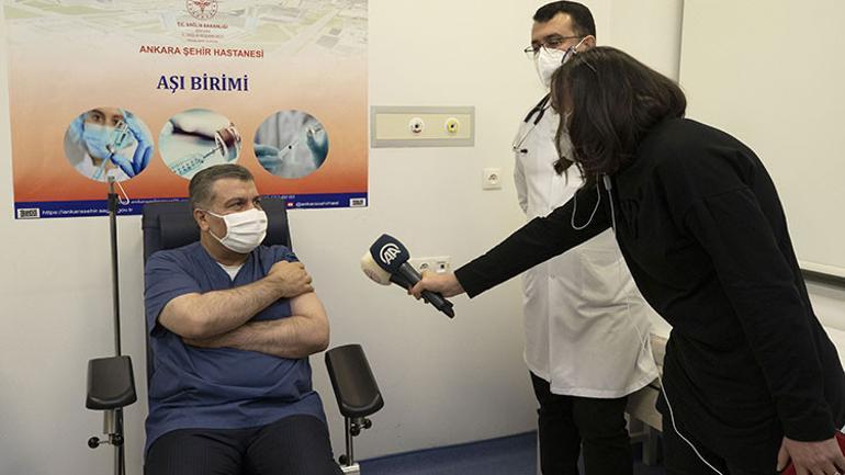 Son dakika haber: Aşılama yarın başlıyor Bakan Koca ve Bilim Kurulu üyeleri koronavirüs aşısı oldu