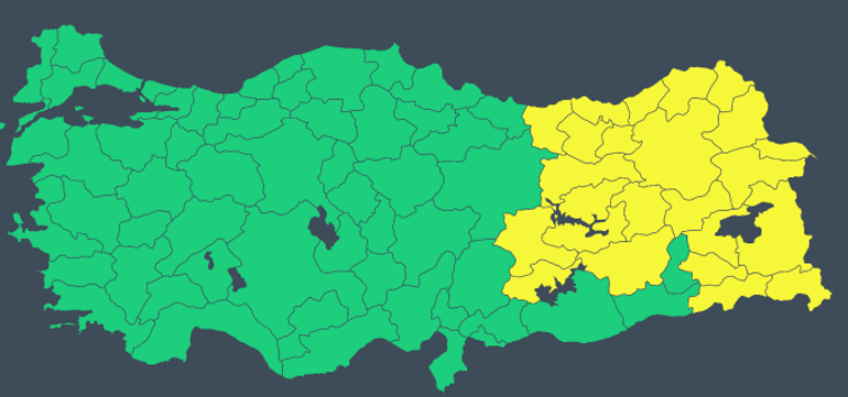 İstanbulda kar ne zaman başlayacak Meteorolojiden son dakika hava durumu uyarısı Sarı alarm verildi