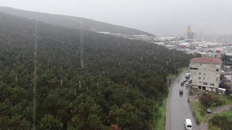 İstanbulda kar yağışı başladı Son yıllarda gördüğüm en güzel tahmin haritası deyip paylaştı...