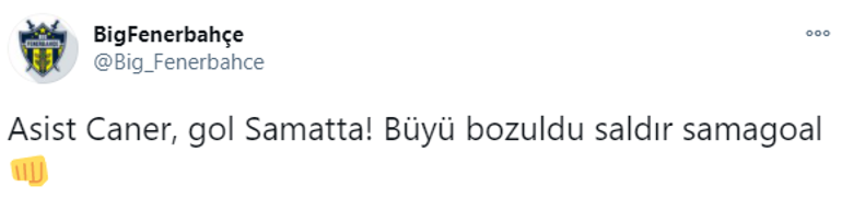 Fenerbahçe-Kasımpaşa maçına Caner Erkin ve Mbwana Samatta damga vurdu! Gol sonrası...