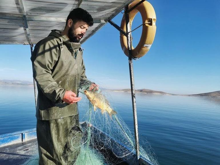 Koronavirüsten korunmak için baraj gölündeki adacığa yerleşti