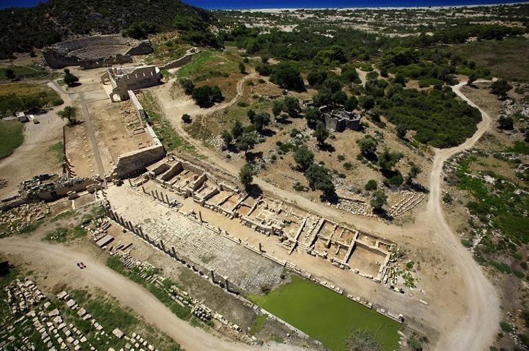 Patara Antik Kenti'ne rekor ziyaretçi