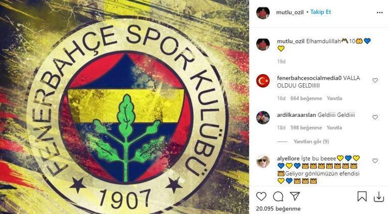 Mesut Özil, abisinin Fenerbahçe paylaşımını beğendi! Heyecanlandıran fotoğraf... - Son Dakika Spor Haberleri