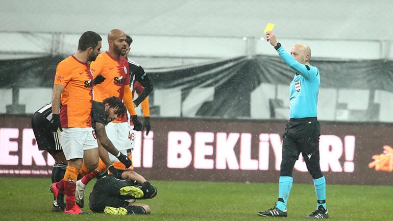Beşiktaş-Galatasaray derbisine damga vuran kararlar! Cüneyt Çakır'ın düdüğü sonrası...