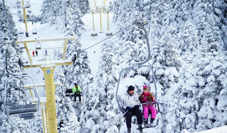 Uludağ’dan kartpostallık görüntüler