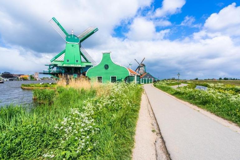 Hollanda’nın kakao kokulu köyü: Zaanse Schans