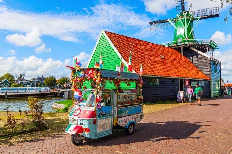 Hollanda’nın kakao kokulu köyü: Zaanse Schans