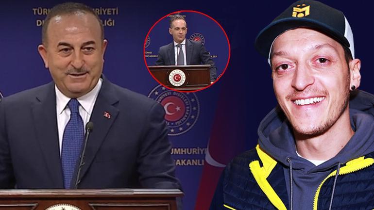 Almanya Dışişleri Bakanı Maas'tan Mesut Özil yorumu! Dışişleri Bakanı Mevlüt Çavuşoğlu'nun cevabı...