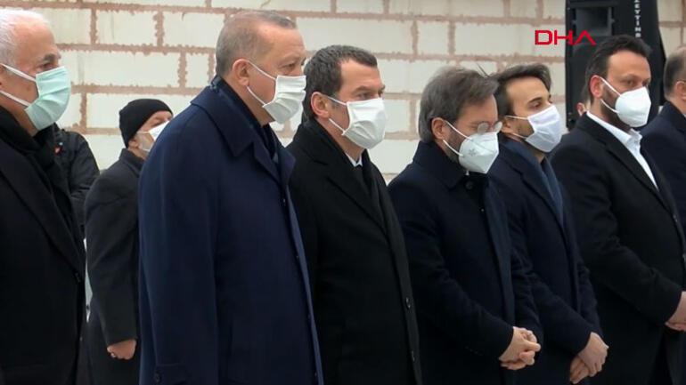 Cumhurbaşkanı Erdoğan, Prof. Dr. Nur Verginin cenaze törenine katıldı