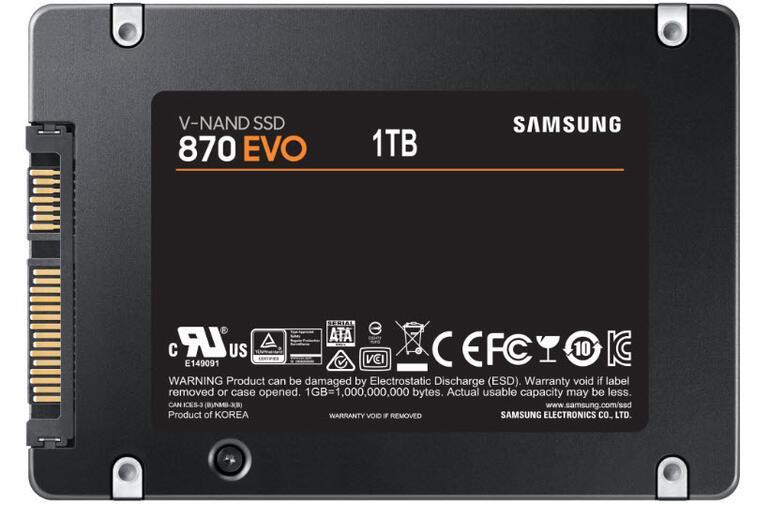 Samsung, yeni SATA SSD'si 870 EVO’yu tanıttı