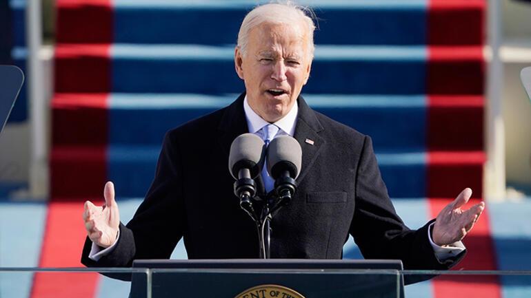 CANLI... Joe Biden ABDnin 46ncı Başkanı olarak göreve başladı İşte dünyaya ilk mesajı...