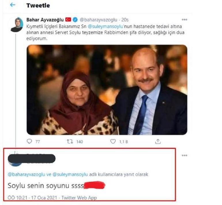 Bakan Soyludan o alçakla ilgili mesaj Tweetimle yeniden alınırsa...