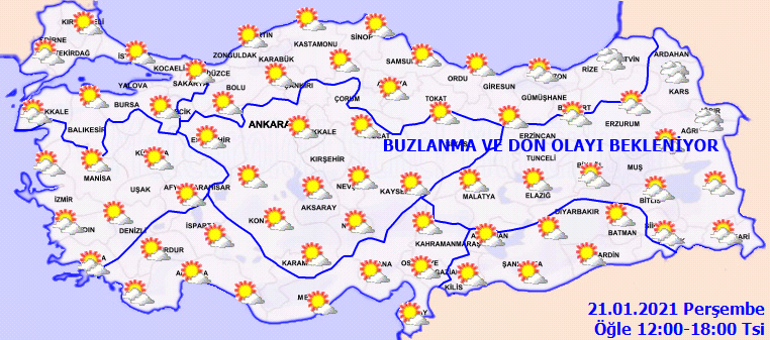 Meteorological regions delineated and warned Warning after snowfall ... Yellow and orange alarm