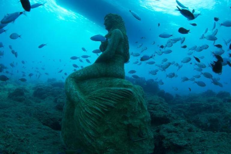 Side Sualtı Müzesine ziyaretçi akını 6 yılda 70 bin kişi daldı