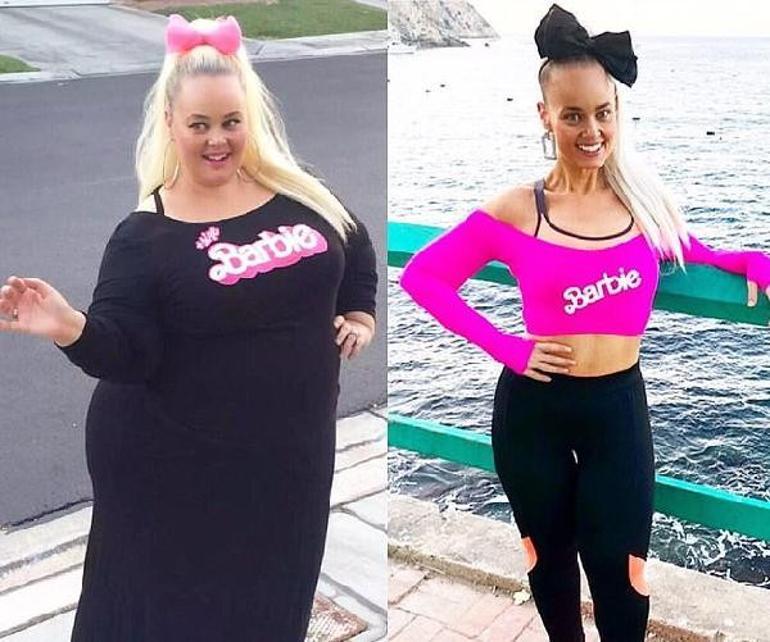 Görenler şaştı kaldı! ABD’li sosyal medya fenomeni barbie bebeğe benzemek için 90 kilo verdi