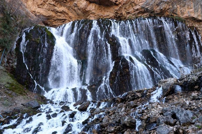 'Trkiye'nin Niagaras' esiz manzaralar sunuyor