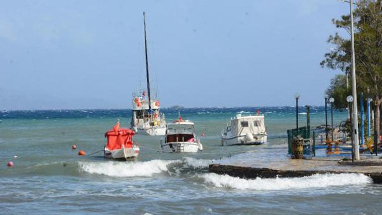 Dat�a'da f�rt�na hayat� olumsuz etkiledi