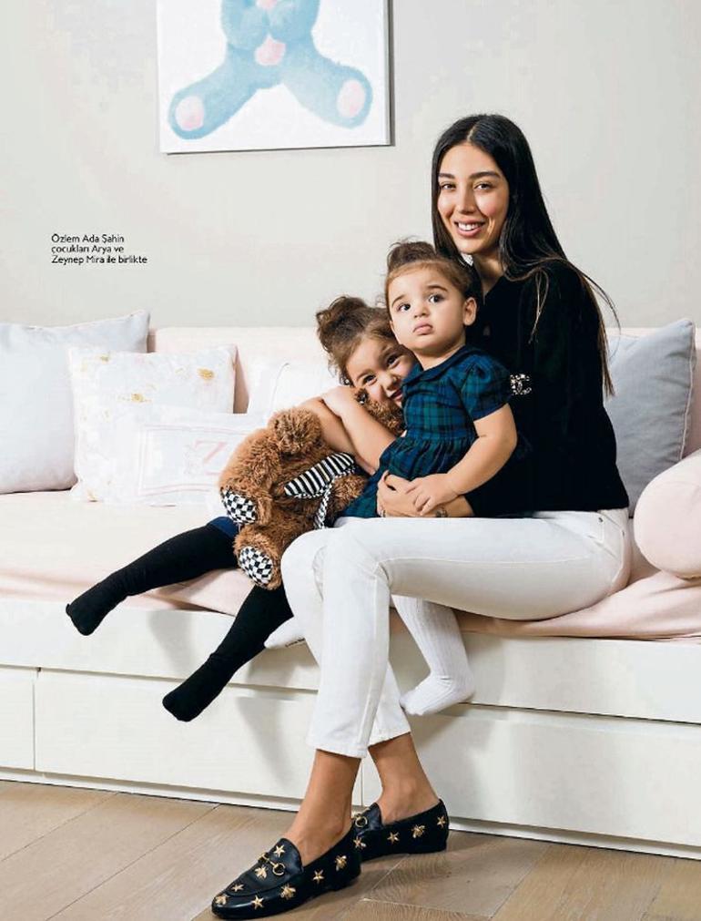 Evinin kapılarını açtı... İşte Özlem Ada Şahinin 4 katlı 9 odalı ultra lüks villası