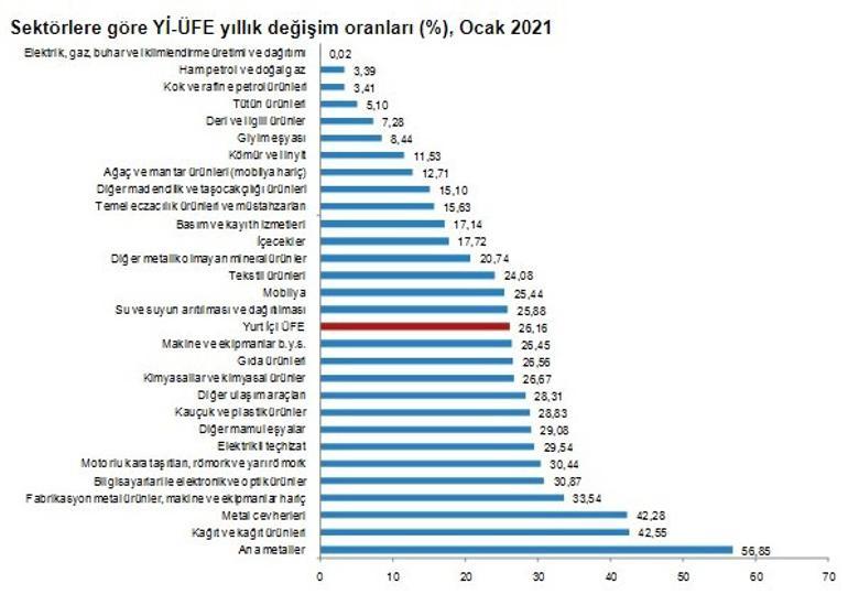 Son dakika... Enflasyon rakamları açıkladı