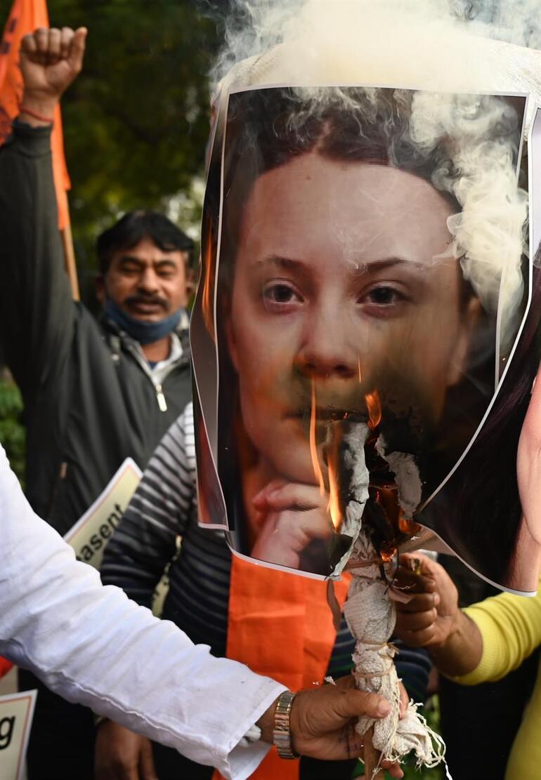 Hindistan'da Greta Thunberg hakkında suç duyurusunda bulundu!