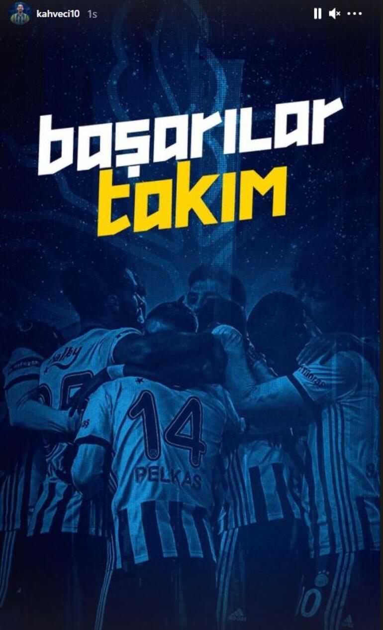 İrfan Can Kahveci'den Fenerbahçe - Galatasaray maçı öncesi paylaşım!