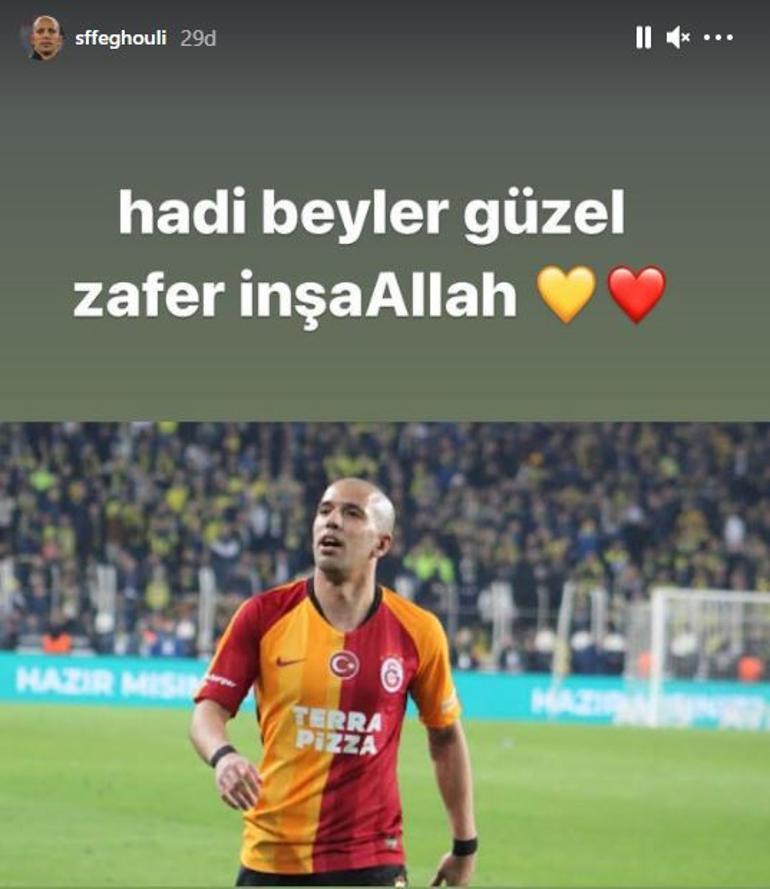 İrfan Can Kahveci'den Fenerbahçe - Galatasaray maçı öncesi paylaşım!