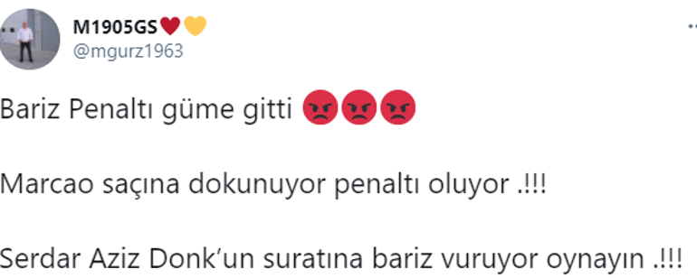 Fenerbahçe-Galatasaray cephesinden Cüneyt Çakır'a tepki! Caner Erkin'in sözleri ekrandan duyuldu