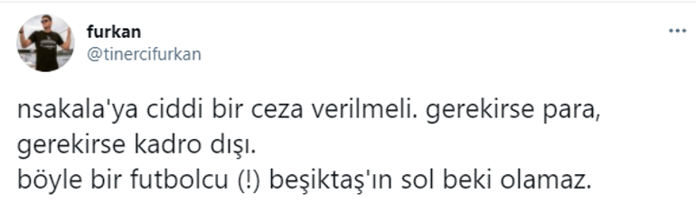 Beşiktaş-Konyaspor maçındaki kırmızı kart sonrası sosyal medya yıkıldı! N'Sakala'ya tepki ve 7 senelik detay...