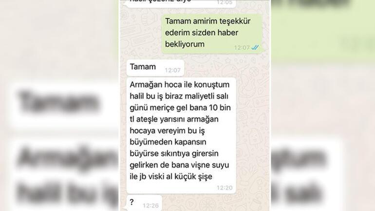 Hastanede rüşvet iddiası… Whatsapp müdürü yaktı